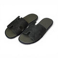 hermes sandal grey suede