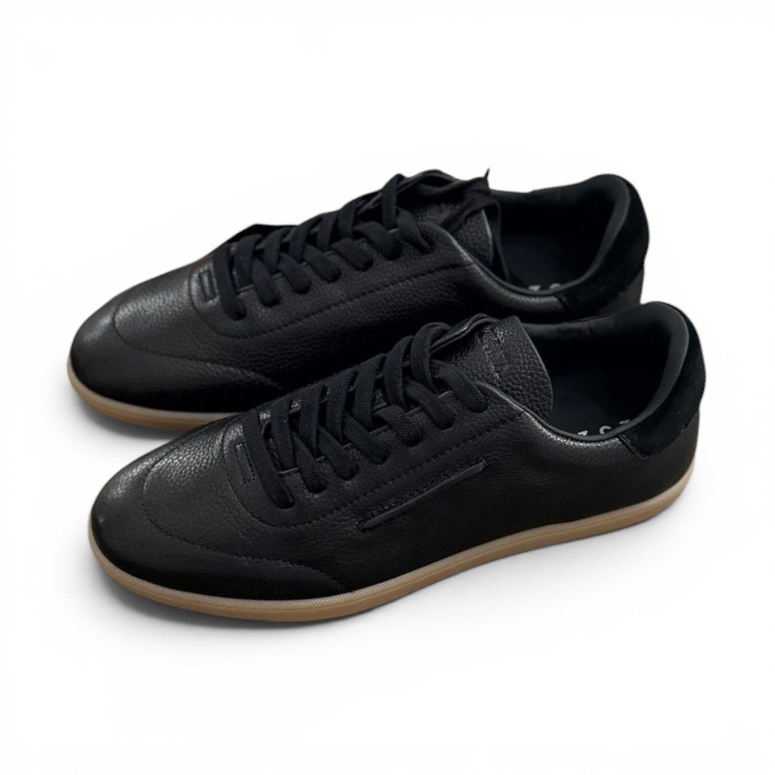 Zegna 232 black leather